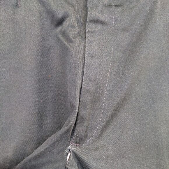 Big Mac Men's Flat Front Straight Leg Chino Pants Green 36x29 Workwear - Picture 4 of 12